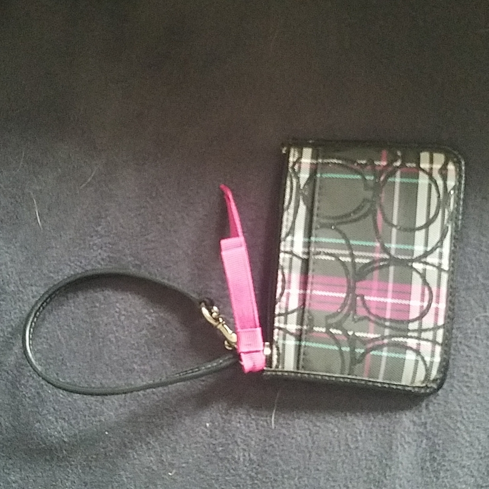 Coach ID Wristlet